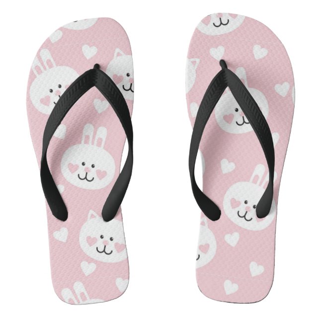 Love Pattern 2 Thongs (Footbed)