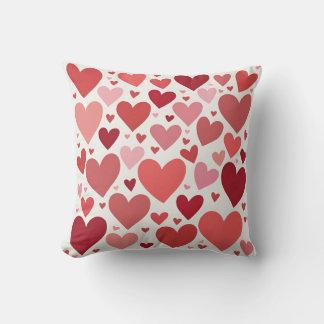 Love pattern pillow cushion