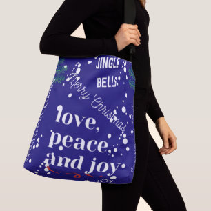 Love, Peace and Joy Crossbody Bag