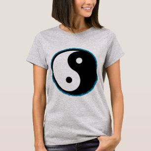 Love, Peace and Tie Dye Yin Yang Top