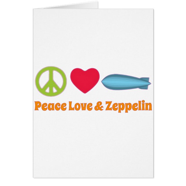 Love Peace and Zeppelin (Front)