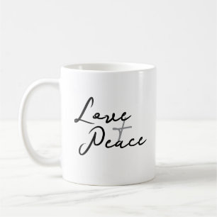 Love & Peace Coffee Mug