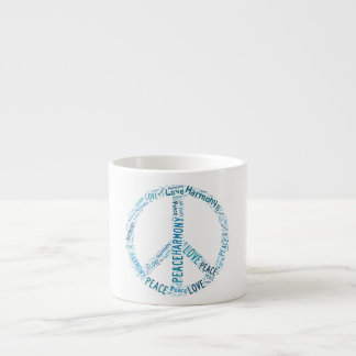 Love Peace Espresso Cup