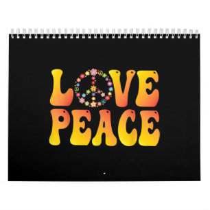 Love Peace Freedom Calendar