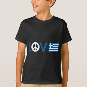 Love Peace Greece T-Shirt