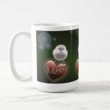 Love Peace Joy Birdie Mug