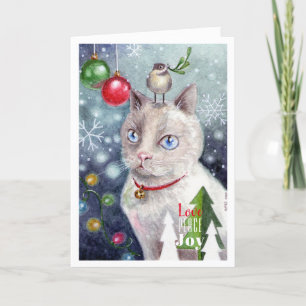 Love, Peace & Joy Card