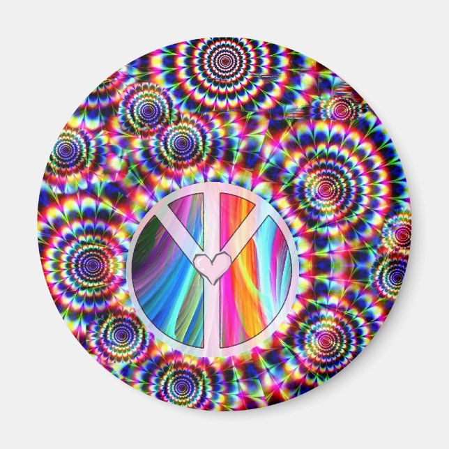 Love & Peace_ Magnet (Front)