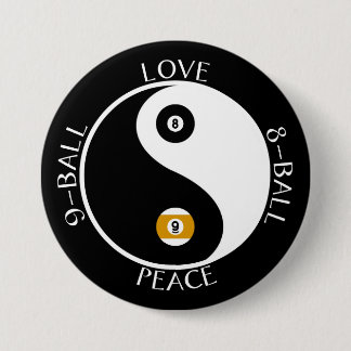 Love Peace pool buttons