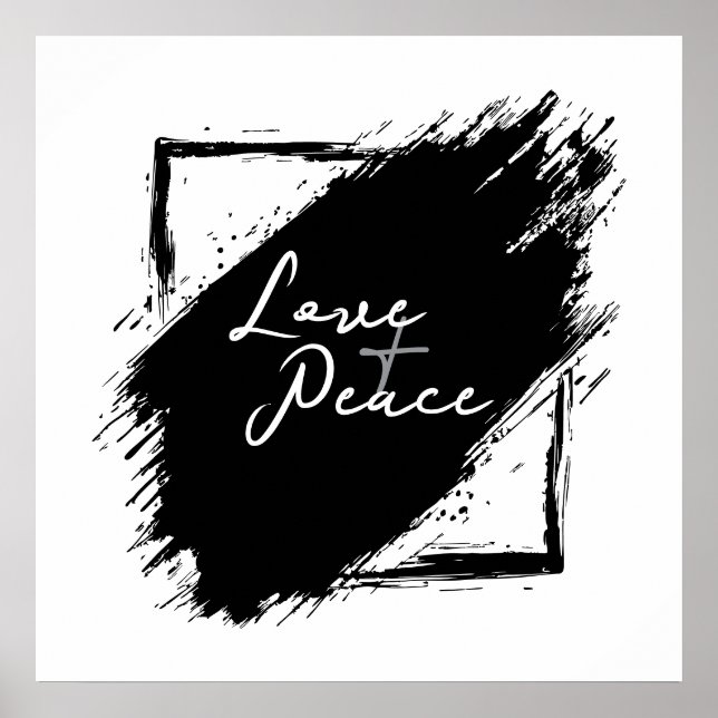 Love & Peace poster & Prints (Front)