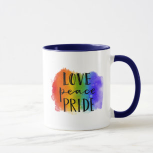 Love Peace Pride Mug