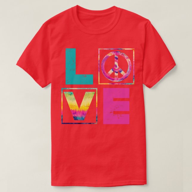 Love Peace T-Shirt (Design Front)