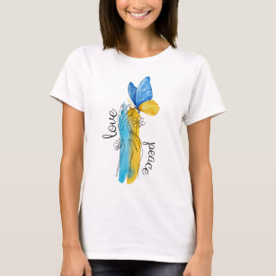 Love, Peace Ukraine T-Shirt