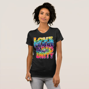 LOVE PEACE UNITY. T-Shirt