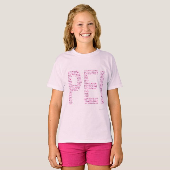 Love PEI Pink T-Shirt (Front Full)