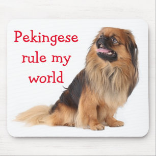 Love Pekingese Puppy Dog Mousepad