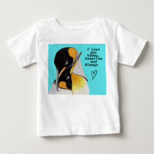 Love Penguin Baby T-Shirt
