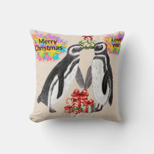Love Penguin Cushion