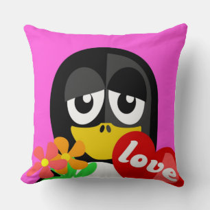 LOVE PENGUIN CUSHION