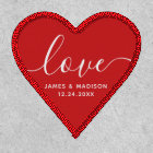 Love Personalised Couples Anniversary Heart