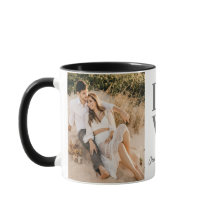 "LOVE" personalised Full photo layout & name