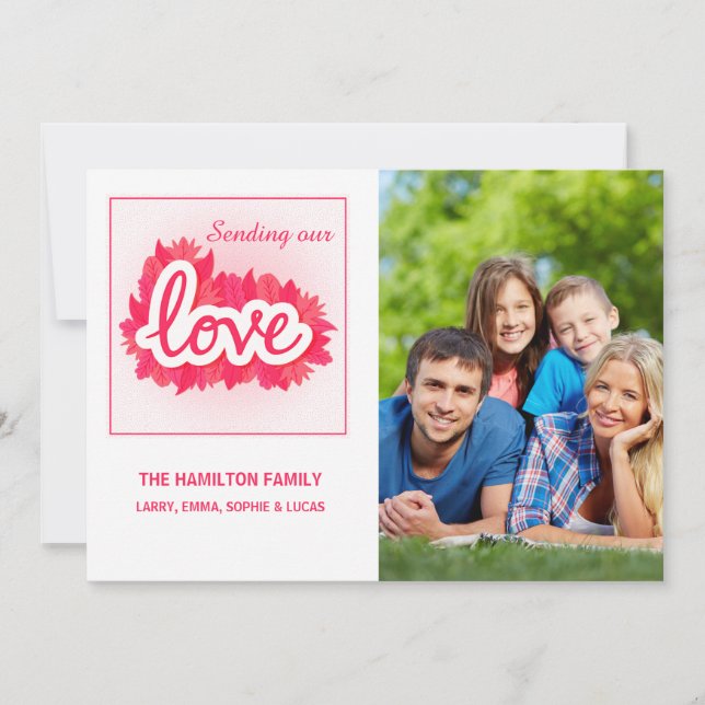 Love Photo Card (Front)