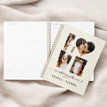 Love Photo Instagram Modern Minimalist Wedding Planner<br><div class="desc">The Love Photo Instagram Modern Minimal Gift Wedding Planner combines practicality with sentimentality for the modern couple. Featuring a clean, minimalist design, this planner includes a customisable photo cover, allowing you to showcase a cherished memory. With thoughtful sections for organising every detail, from venues to guest lists, it’s a stylish...</div>