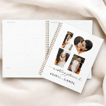 Love Photo Instagram Modern Minimalist Wedding Planner<br><div class="desc">The Love Photo Instagram Modern Minimal Gift Wedding Planner combines practicality with sentimentality for the modern couple. Featuring a clean, minimalist design, this planner includes a customisable photo cover, allowing you to showcase a cherished memory. With thoughtful sections for organising every detail, from venues to guest lists, it’s a stylish...</div>