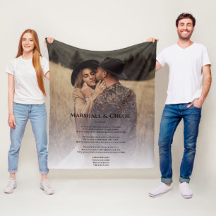 love Photo Song lyrics  Fleece Blanket