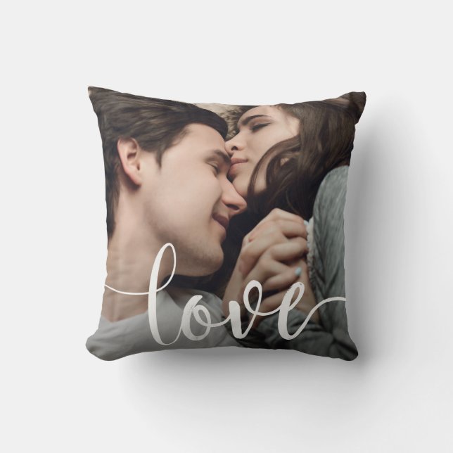 Love Photo Template Cushion (Front)