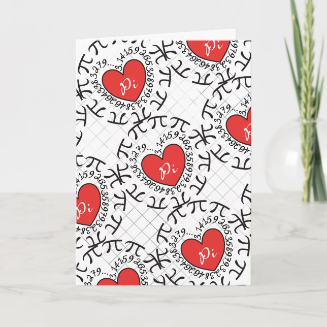 Love Pi 3.14 Pattern Card (Front)