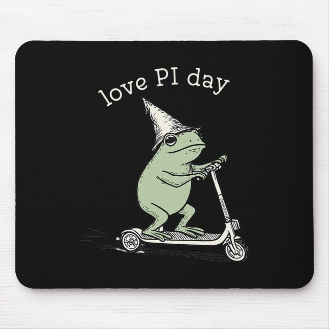 Love Pi Day Math Teacher Algebra Grade Teacher T F Mouse Pad (Front)
