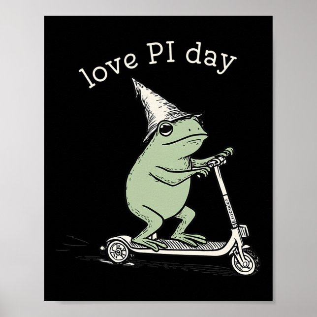 Love Pi Day Math Teacher Algebra Grade Teacher T F Poster (Front)