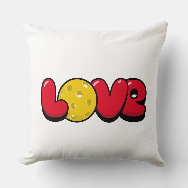 Love Pickleball Cushion (Front)