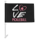 Love Pickleball Heart Pickle Ball Women Girls Kids