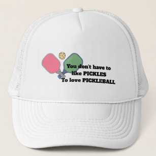 Love pickleball trucker hat