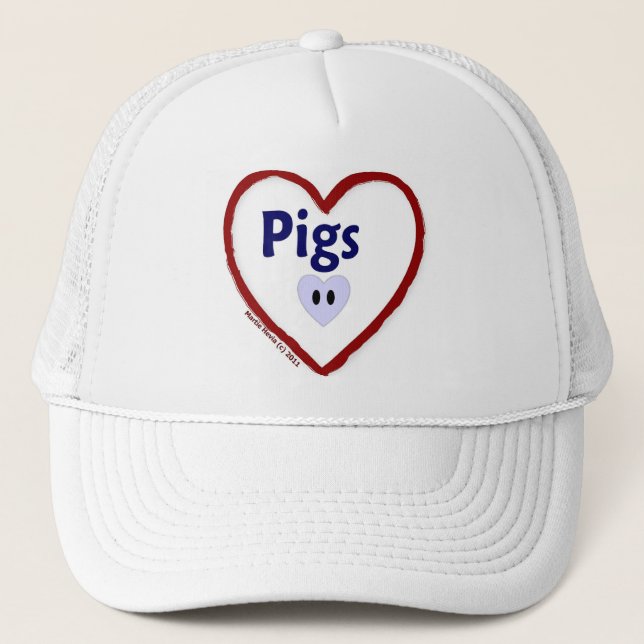 Love: Pigs - Hat (Front)