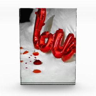 LOVE PILLOW PHOTO BLOCK