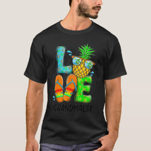 Love Pineapple Summer Grandma, mothers day shirt