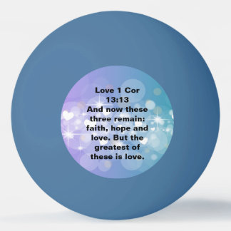 Love Ping Pong Ball