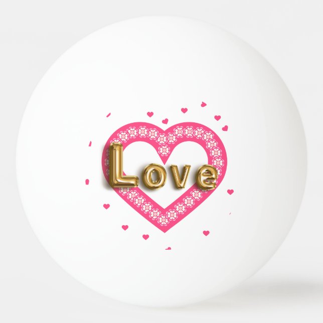 love ping pong ball (Front)