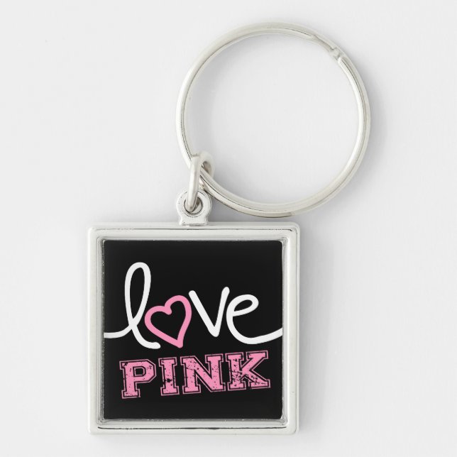 love pink key ring (Front)