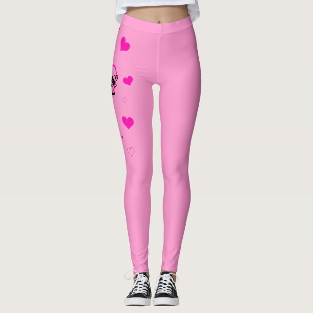 Love Pink Leggings (Front)