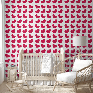 Love Pink Love Heart Wallpaper