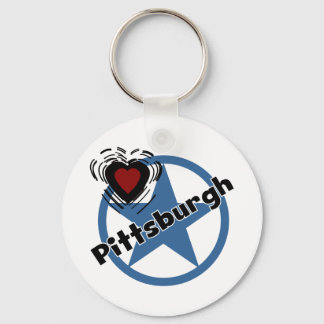 Love Pittsburgh Key Ring