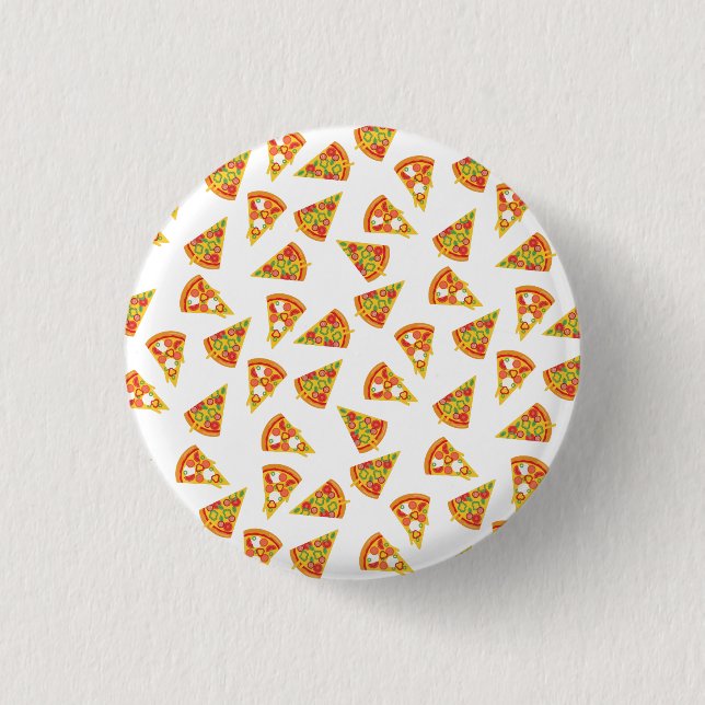 Love Pizza   3 Cm Round Badge (Front)