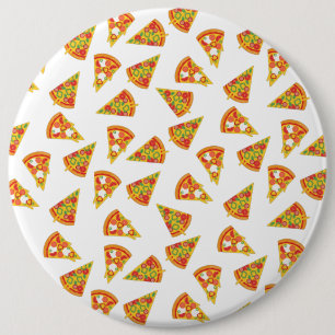 Love Pizza 6 Cm Round Badge