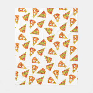 Love Pizza Fleece Blanket