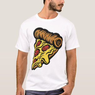Love Pizza Italian Cooking Pepperoni Tomato Fastfo T-Shirt