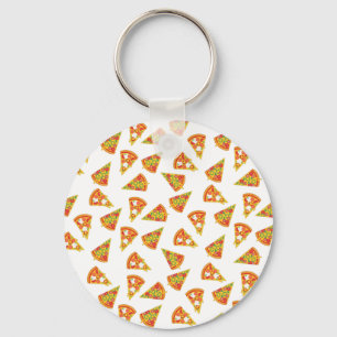 Love Pizza  Key Ring